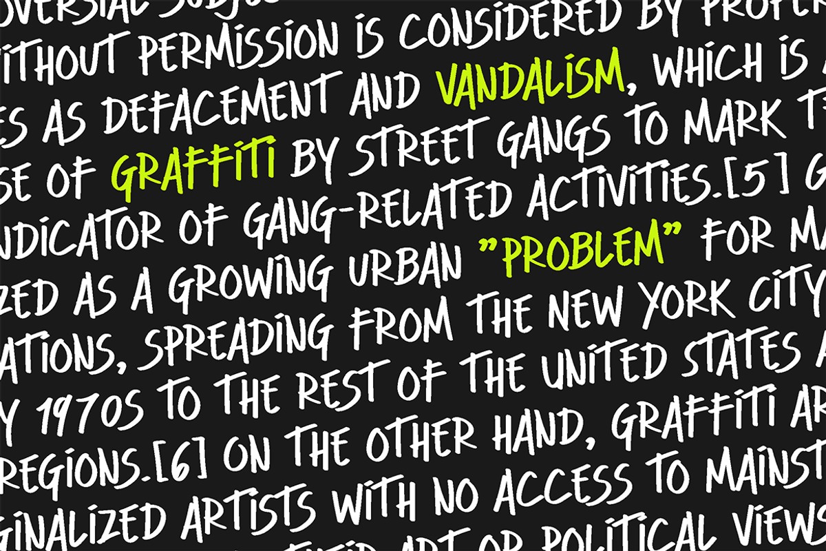 Clint Marker - Graffiti Font, a Sans Serif Font by tokokoo (Photo 10 of 11)