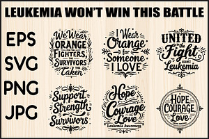 Leukemia Awareness Hope Designs, an Object Graphic by Gfx_Store