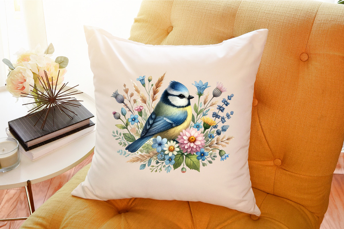 Spring Vibrant Birds Clipart, an Illustration by Sublimation Artist (Photo 6 of 6)