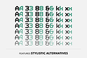 Flip - Square font, a Sans Serif Font by SelfBuild Type (Thumbnail 5 of 12)