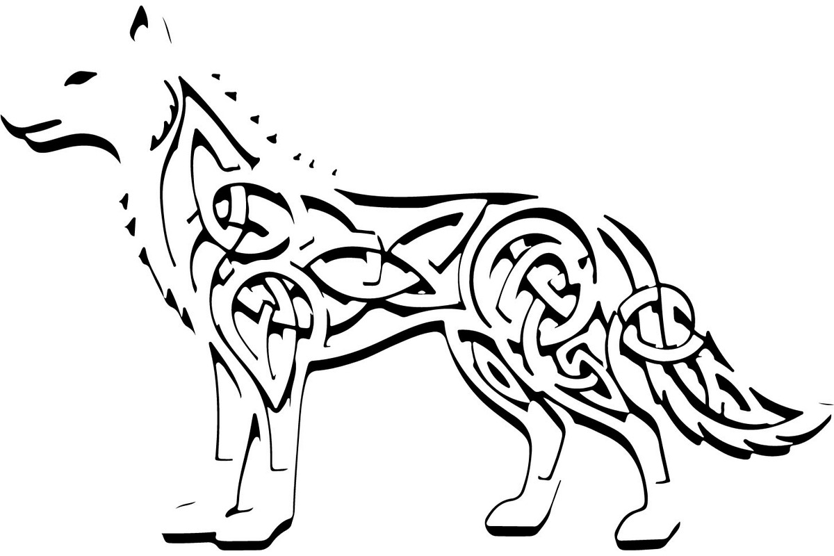 Alpha Wolf Silhouettes Bundle, an Animal Illustration by Designer_Momina (Photo 16 of 21)