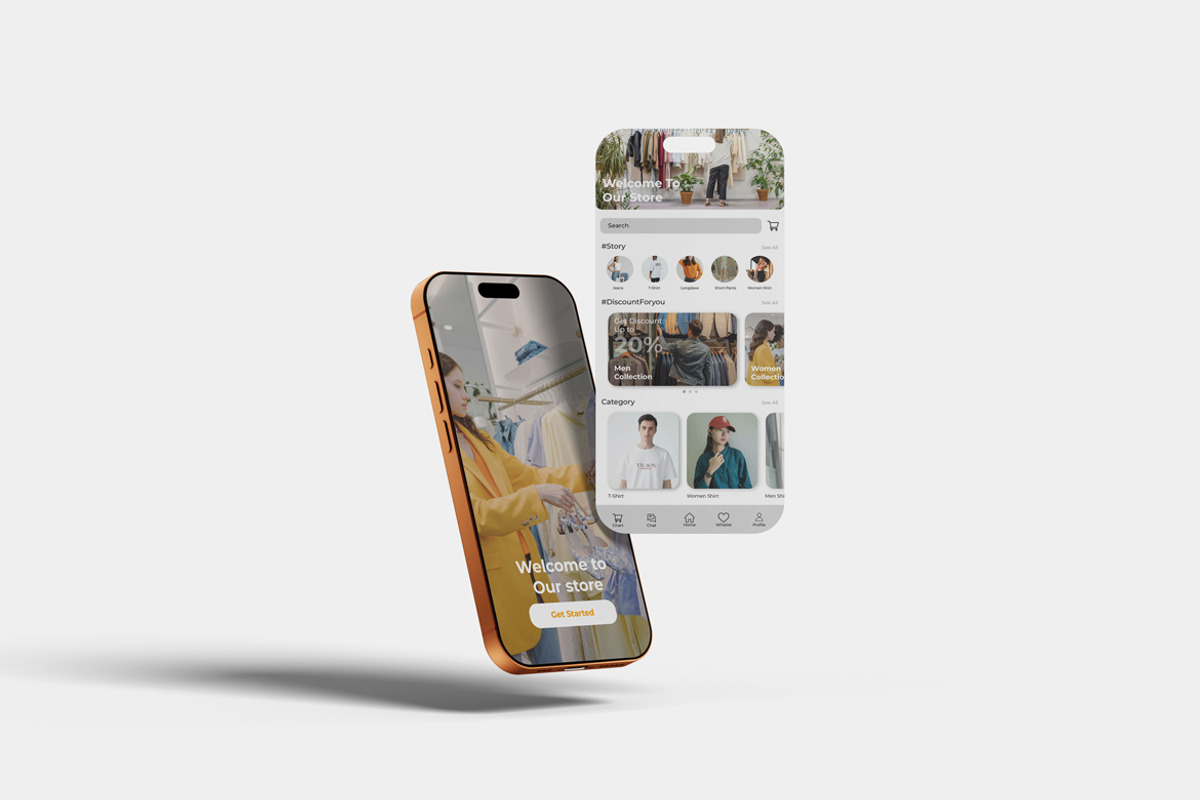 Phone 17 Pro Screen Mockup, an iPhone Mockup by scribrostudio (Photo 4 of 13)