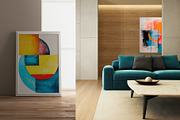 Modern abstract painting., a Wallpaper Graphic by O m N i  Studio (Thumbnail 4 of 12)