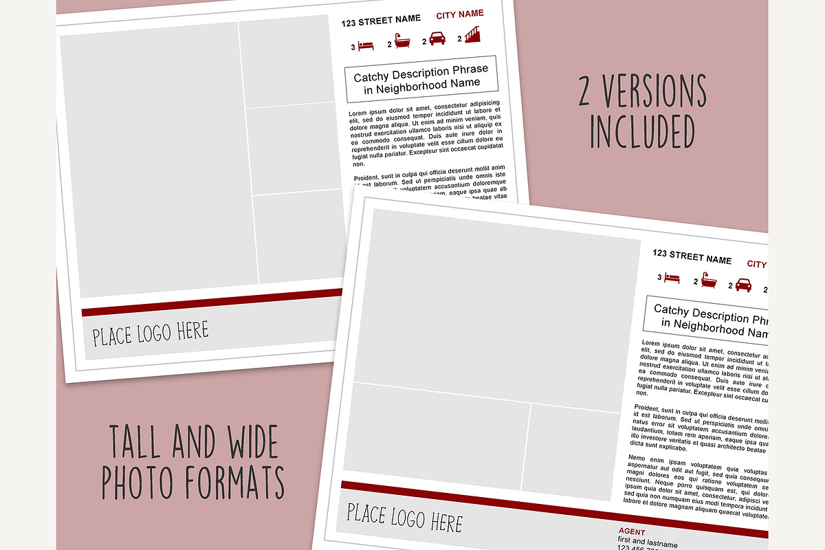 Real Estate Flyers with smart layers, a Flyer Template by Nancy Ingersoll (Photo 4 of 4)