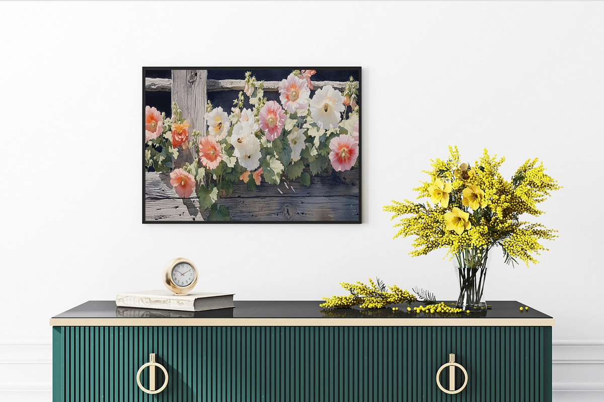 Watercolor Farmhouse Wall Art Set, a Decorative Illustration by PrintablesByFranklyn (Photo 6 of 10)