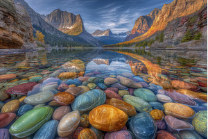 In Montana's Glacier National Park, a Nature Photo by ZinetroN