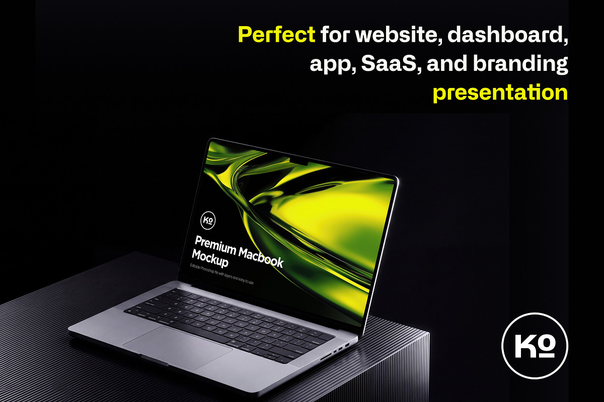 Premium MacBook Mockup Bundle, a Mac Mockup by anamwp (Photo 5 of 6)