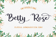 Betty Rose - Handwritten Font, a Script Font by Craft Supply Co. (Thumbnail 11 of 11)