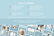 Business Card Template - Blue, a Business Card Template by SunshineStudioBoutique (Thumbnail 9 of 9)