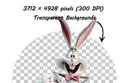 Whimsical Bunny Easter Clipart, an Illustration by one-touch (Thumbnail 9 of 15)