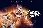 Body Layers Photoshop Actions Download preview 4