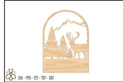 Laser Cut Christmas Cards, an Object Graphic by BeeCraftR (Thumbnail 11 of 13)