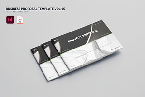 Business Proposal Template Vol.15, a Brochure Template by Bewalrus Studio