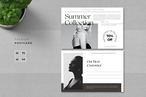 Fashion Postcard