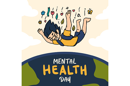 World Mental Health Day Concept