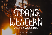Kepang Western Font