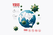 corona covid19 virus icons flat line, an Outline Icon by Feelplus Creator (Thumbnail 6 of 6)