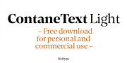 Contane Text, a Serif Font by Hoftype (Thumbnail 3 of 12)