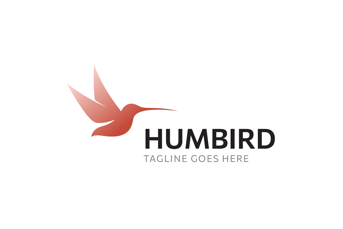 Hummingbird vector logo for business, a Branding & Logo Template by Figtivedesigns (Photo 2 of 5)