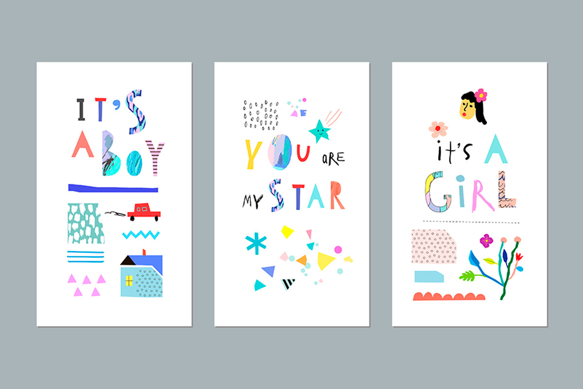 Paper CUT Alphabet, an Education Illustration by Lera Efremova (Photo 4 of 7)