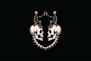 Skeleton Cheers, an Illustration by nomlimo.com (Thumbnail 1 of 3)
