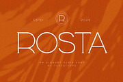 Rosta Modern Serif Font, a Serif Font by Perfectype (Thumbnail 1 of 10)