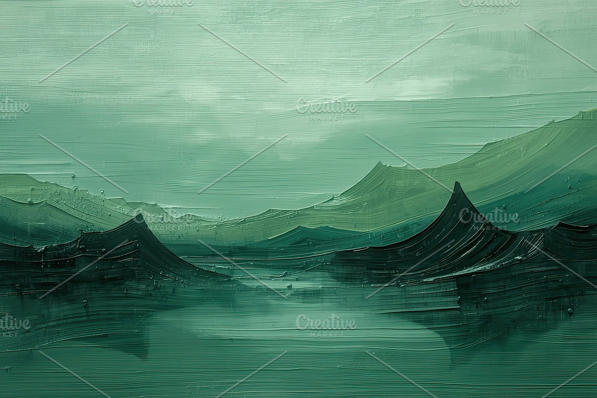 Painted Artistic Landscape Bundle, a Background Photo by M9 Design (Photo 4 of 15)