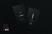 5 in 1 Vertical Luxury Business Card, a Business Card Template by Ctrl space studio (Thumbnail 5 of 6)