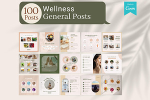 Wellness - Canva Templates