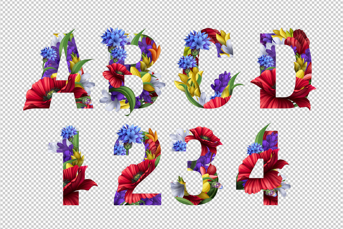 Flowers Wacomka Font, a Font by Handmadefont (Photo 10 of 10)