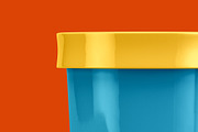 Ice Cream Tub Mockup - 8 views, a Packaging Mockup by Illusiongraphic (Thumbnail 16 of 19)