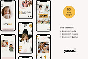 Kids Instagram Post & Stories Canva, a Social Media Template by Yaaas Design (Thumbnail 10 of 16)