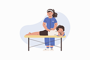 Chiropractic Treatments Illustration, an Object Graphic by Jump Studio (Thumbnail 8 of 12)