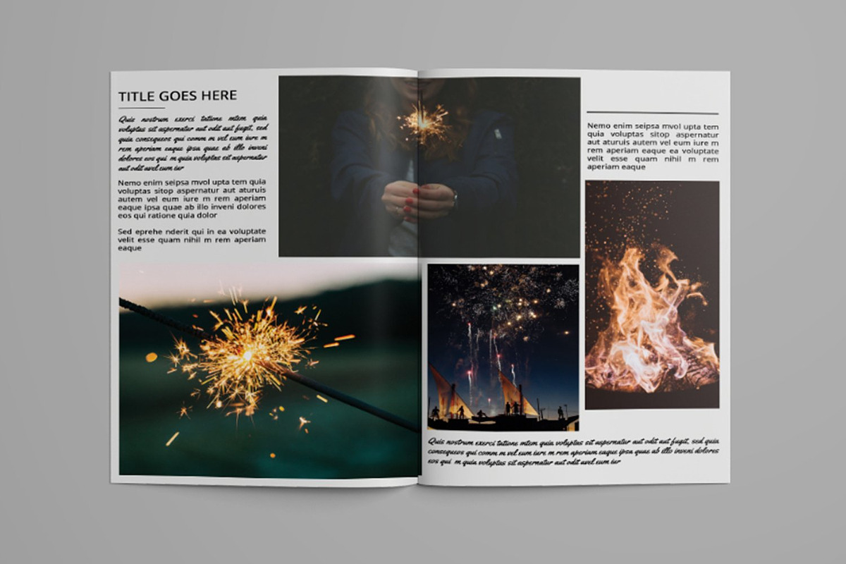 Multipurpose Portfolio Template, a Brochure Template by Template Shop (Photo 4 of 11)