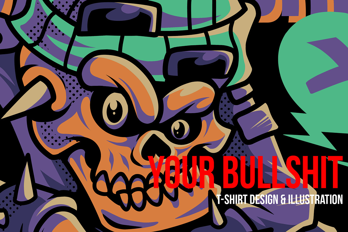Dont Need Your Bullshit Illustration, a Person Illustration by badsyxn (Photo 1 of 5)