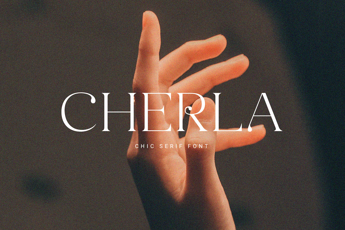 Cherla – Chic Serif Font, a Serif Font by Prioritype Co (Photo 11 of 11)