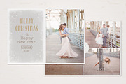 Christmas Card Template, an Invitation Template by TheSeventhDesire (Thumbnail 1 of 4)