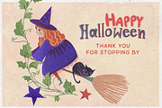Happy Halloween Clipart, an Illustration by Twigs and Twine (Thumbnail 8 of 8)