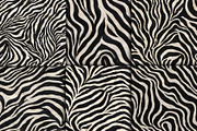 Realistic Black White Zebra Texture, a Pattern Graphic by Artonix (Thumbnail 3 of 4)