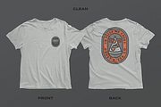 2-in-1 T-Shirt Mockup, a Merchandise Mockup by Clint English (Thumbnail 5 of 5)