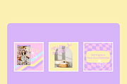 Y2K Aesthetic Canva Post Template, a Social Media Template by Moodwave Studio (Thumbnail 6 of 9)