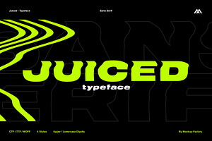 JUICED - Typeface