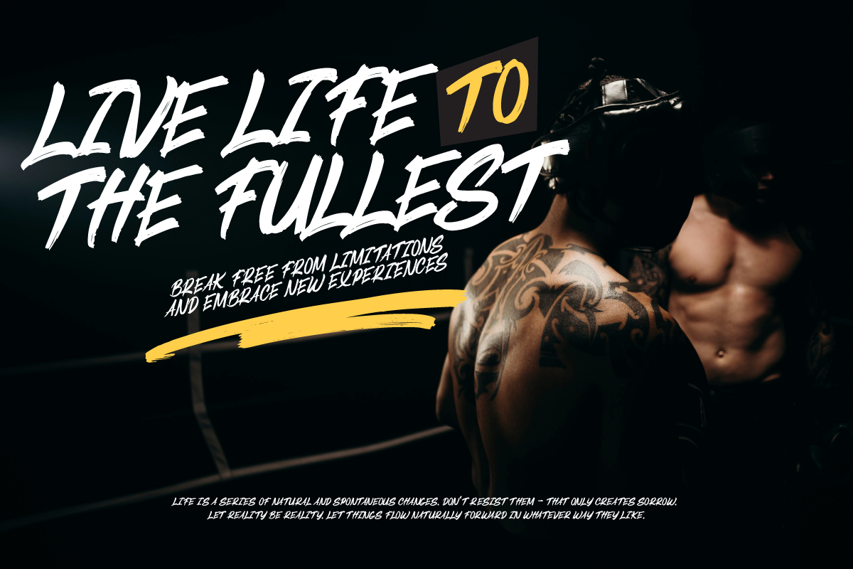 Smasher Bold Grunge Brush Font, a Handwritten Font by Ronny Studio (Photo 2 of 9)