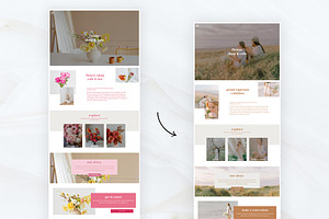 Shop Showit Website Template