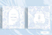 TOILE DE JOUY BLUE & BLACK, an Object Graphic by Knopazyzy (Thumbnail 6 of 19)