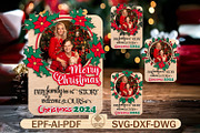 2024 Personalized Family Photo Magne, a Pattern Graphic by Lasercutiny (Thumbnail 1 of 2)