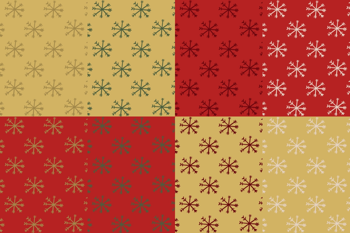 Christmas Pattern Bundle Background, a Pattern Graphic by tchastudio (Photo 4 of 13)