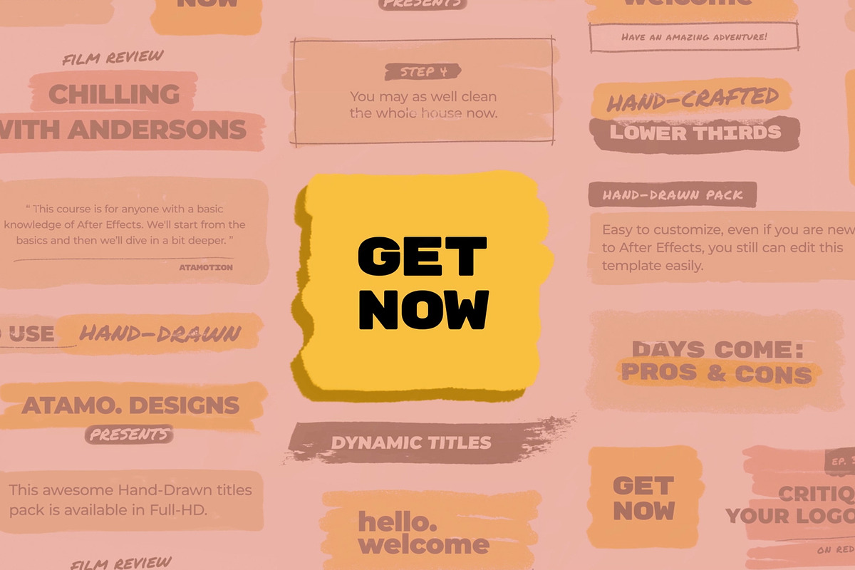14 Brush Titles - After Effects, a Templates & Theme by Atamotion (Photo 12 of 12)