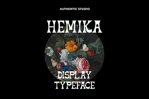 Hemika Display Font