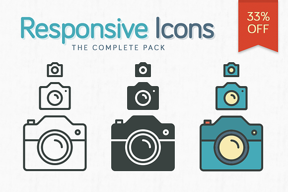 Responsive Icons The Complete Pack